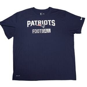 New England Patriots Football Nike Dri-fit Team Apparel mens XXL